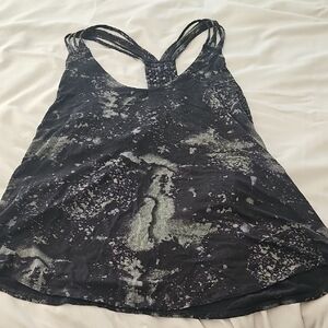 RVCA Black and Gray Tank Top